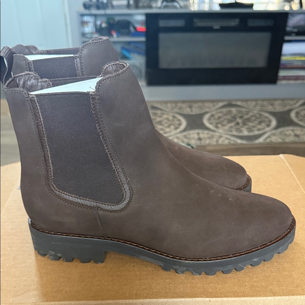 Men’s Dark Brown Ankle Boots